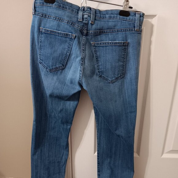 Authentic Designer Current/Elliott Jeans Light Denim The Fling Submarine Size 26 - Picture 3 of 7